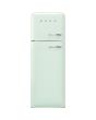 Smeg FAB30LPG5UK 60cm 50s Style Left Hand Hinge Freezer over Fridge, Pastel