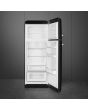 Smeg FAB30RBL5UK 60cm 50s Style Right Hand Hinge Freezer over Fridge, Black