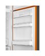 Smeg FAB30ROR5 60cm 50s Style Right Hand Hinge Freezer over Fridge, Orange