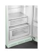 Smeg FAB30RPG5UK 60cm 50s Style Right Hand Hinge Freezer over Fridge, Pastel