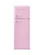 Smeg FAB30RPK5 60cm 50s Style Right Hand Hinge Freezer over Fridge, Pink
