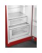 Smeg FAB30RRD5UK 60cm 50s Style Right Hand Hinge Freezer over Fridge, Red
