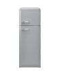 Smeg FAB30RSV5 60cm 50s Style Right Hand Hinge Freezer over Fridge, Silver