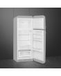 Smeg FAB30RSV5 60cm 50s Style Right Hand Hinge Freezer over Fridge, Silver