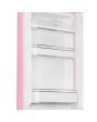 Smeg FAB32LPK5 60cm 50s Style Left Hand Hinge Fridge over Freezer, Pink