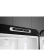 Smeg FAB32RBL5UK 60cm 50s Style Right Hand Hinge Fridge Freezer, Black
