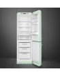 Smeg FAB32RPG5UK 60cm 50s Style Right Hand Hinge Fridge Freezer, Pastel Green