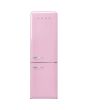 Smeg FAB32RPK5 60cm 50s Style Right Hand Hinge Fridge Freezer, Pink