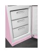 Smeg FAB32RPK5 60cm 50s Style Right Hand Hinge Fridge Freezer, Pink