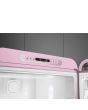 Smeg FAB32RPK5 60cm 50s Style Right Hand Hinge Fridge Freezer, Pink