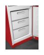 Smeg FAB32RRD5UK 60cm 50s Style Right Hand Hinge Fridge Freezer, Red