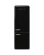 Smeg FAB38RBL5 70cm 50s Style Right Hand Hinge Fridge Freezer, Black