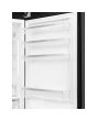 Smeg FAB38RBL5 70cm 50s Style Right Hand Hinge Fridge Freezer, Black