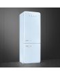 Smeg FAB38RPB5 70cm 50s Style Right Hand Hinge Fridge Freezer, Pastel Blue