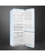 Smeg FAB38RPB5 70cm 50s Style Right Hand Hinge Fridge Freezer, Pastel Blue