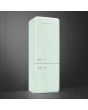 Smeg FAB38RPG5 70cm 50s Style Right Hand Hinge Fridge Freezer, Pastel Green
