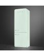Smeg FAB38RPG5 70cm 50s Style Right Hand Hinge Fridge Freezer, Pastel Green