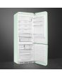 Smeg FAB38RPG5 70cm 50s Style Right Hand Hinge Fridge Freezer, Pastel Green