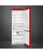 Smeg FAB38RRD5 70cm 50s Style Right Hand Hinge Fridge Freezer, Red
