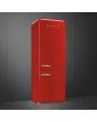 Smeg FAB38RRD5 70cm 50s Style Right Hand Hinge Fridge Freezer, Red