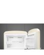 Smeg FAB50RCR5 80.4cm 50s Style Right Hand Hinge Fridge Freezer, Cream
