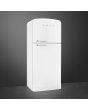Smeg FAB50RWH5 80.4cm 50s Style Right Hand Hinge Fridge Freezer, White