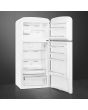 Smeg FAB50RWH5 80.4cm 50s Style Right Hand Hinge Fridge Freezer, White