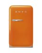 Smeg 40cm 50's Style Small Right Hand Hinged Minibar, Orange