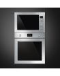 Smeg FMI425X Cucina 25 Litre Built In Microwave with Grill in Stainless Steel