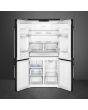 Smeg FQ960BL5 90cm Victoria Four Door Fridge Freezer, Black