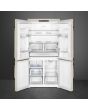 Smeg FQ960P5 90cm Victoria Four Door Fridge Freezer, Cream