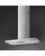 Smeg KBT900XE 90cm Chimney Hood, Stainless Steel
