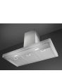 Smeg KBT900XE 90cm Chimney Hood, Stainless Steel