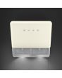 Smeg KFAB75CR 75cm 50s Style Retro Angled Hood, Cream