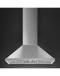 Smeg KPF9X 90cm Portofino Chimney Hood, Stainless Steel