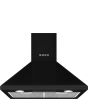 Smeg KSED65NEE 60cm Chimney Hood, Black