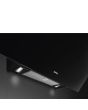 Smeg KV394N 90cm Angled Chimney Hood in Black Glass Auto Vent 2.0