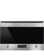 Smeg MP322X1 Classic 22 Litre Built In Microwave with Grill in Stainless Steel