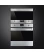 Smeg MP322X1 Classic 22 Litre Built In Microwave with Grill in Stainless Steel