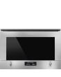 Smeg MP422X1 Cucina 22 Litre Built-In Microwave with Grill in Stainless Steel