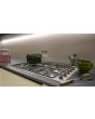 Smeg PGF95-4 87cm Classic Gas Hob, Stainless Steel