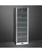 Smeg SCV115A 60cm Freestanding Classic Wine Cooler with Right Hand Hinge, Stainless Steel