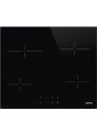 Smeg SE264TD1 60cm 4 Zone Straight Edge Glass Ceramic Hob with Touch