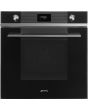 Smeg SF6101TVN1 Linea Single Oven, Black