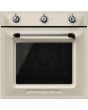 Smeg SF6905P1 60cm Victoria Single Oven in Cream