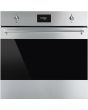 Smeg SFP6301TVX 60cm Classic Pyrolytic Multifunction Single Oven in Stainless Steel