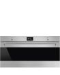 Smeg SFR9390X 90cm, Reduced Height Classic Single Oven, Stainless Steel