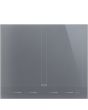 Smeg SIM1644DS 60cm Linea Induction Hob in Silver Glass with AutoVent 2.0