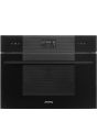 Smeg SO4102S3B3 45cm Linea Steam 100 Oven, Black