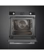 Smeg SO6102M2N 60cm Linea Speedwave XL Combi Microwave, Black Glass